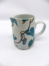 Porzellan Krug Japan Blätter