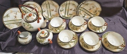 Japanisches teeservice - japanisches,