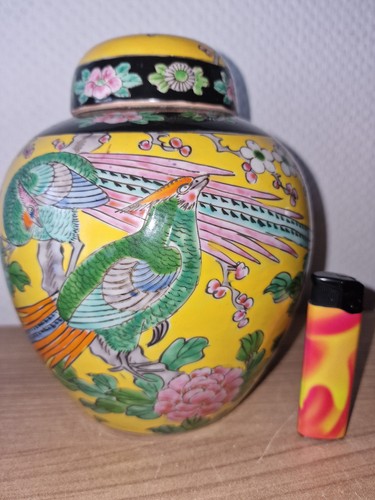 Chinesische vase deckelvase - vase,