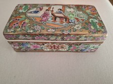 Porzellan Deckeldose China