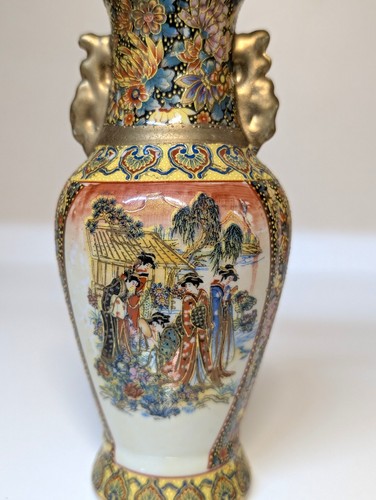Chinesische satsuma prunk vase - chinesische,