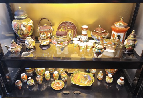 Asiatische vitrinen japan - asiatische,