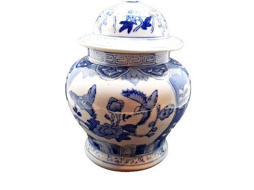 Vintage deckelvase porzellan - deckelvase,