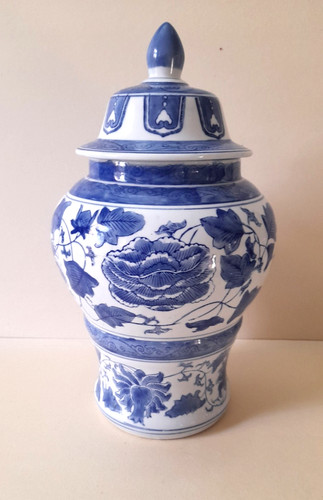 Chinesische deckelvase - chinesische,