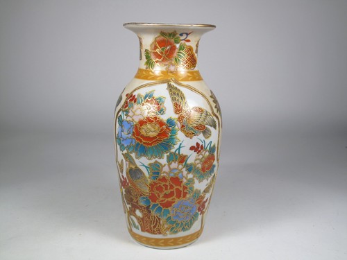 Porzellan vase vögel - porzellan,