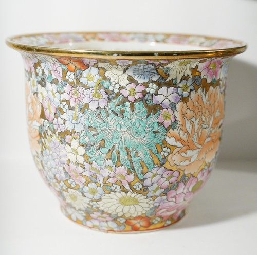 Chinesische vase übertopf mit - vase,