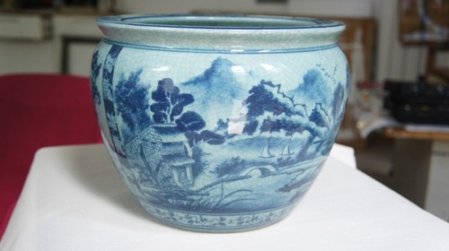 Vase jardiniere china - vase,