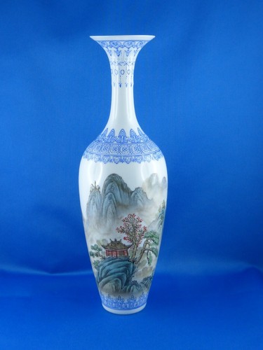 Vintage porzellan vase - porzellan,